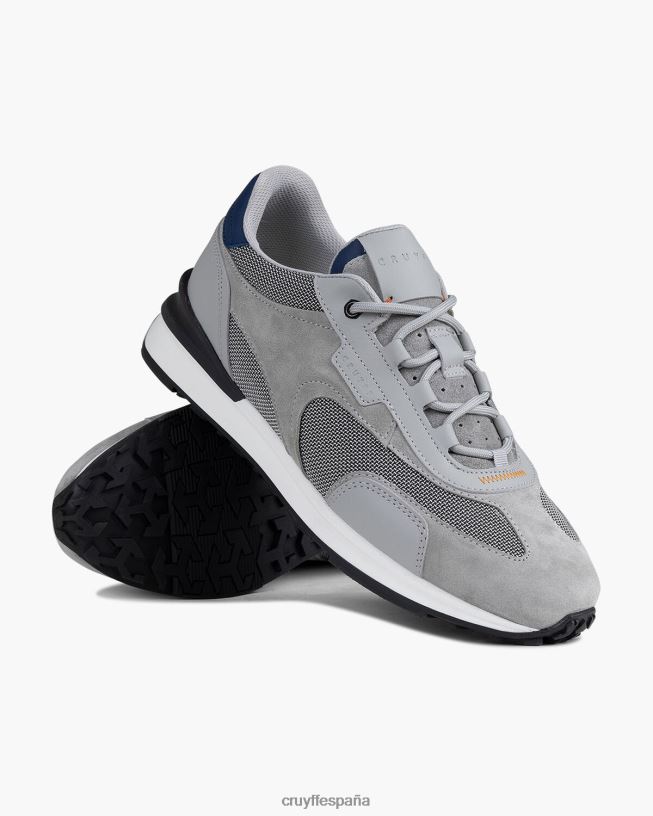 corredor lp Cruyff hombres gris azul D6DNB855 zapatillas