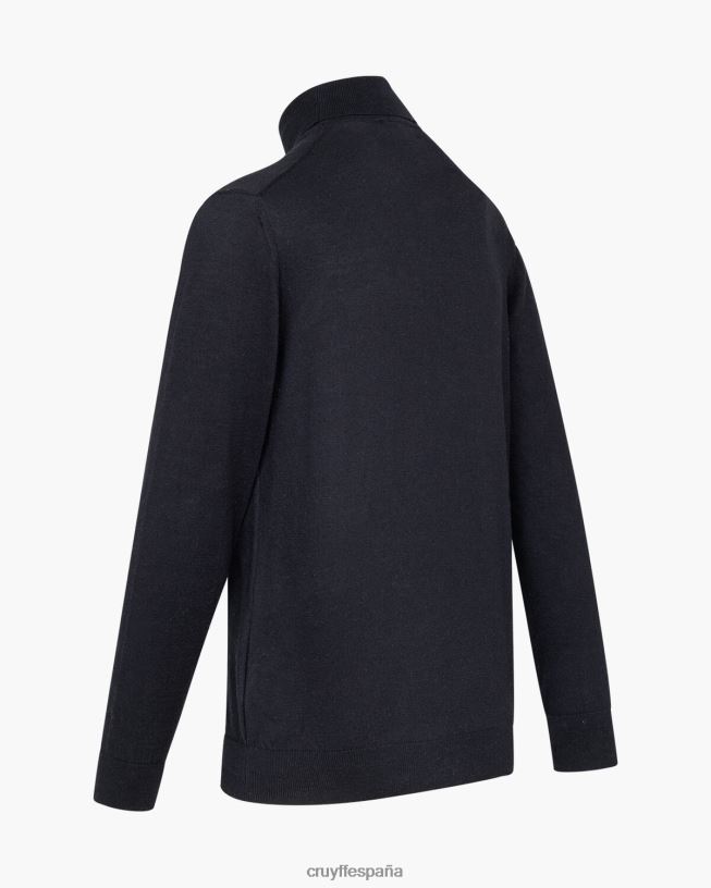 cuello de tortuga basco Cruyff hombres negro D6DNB353 suéter