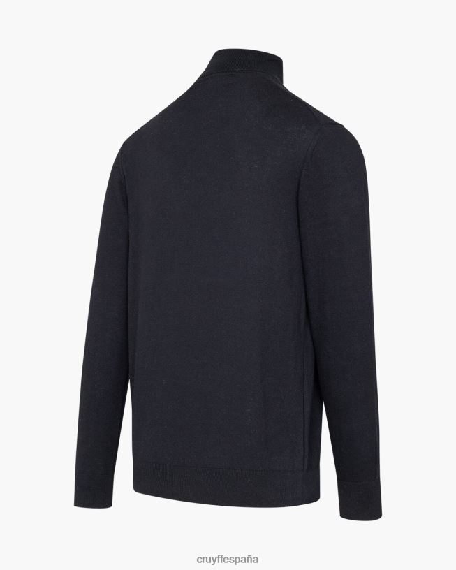 cuello de tortuga basco Cruyff hombres negro D6DNB353 suéter