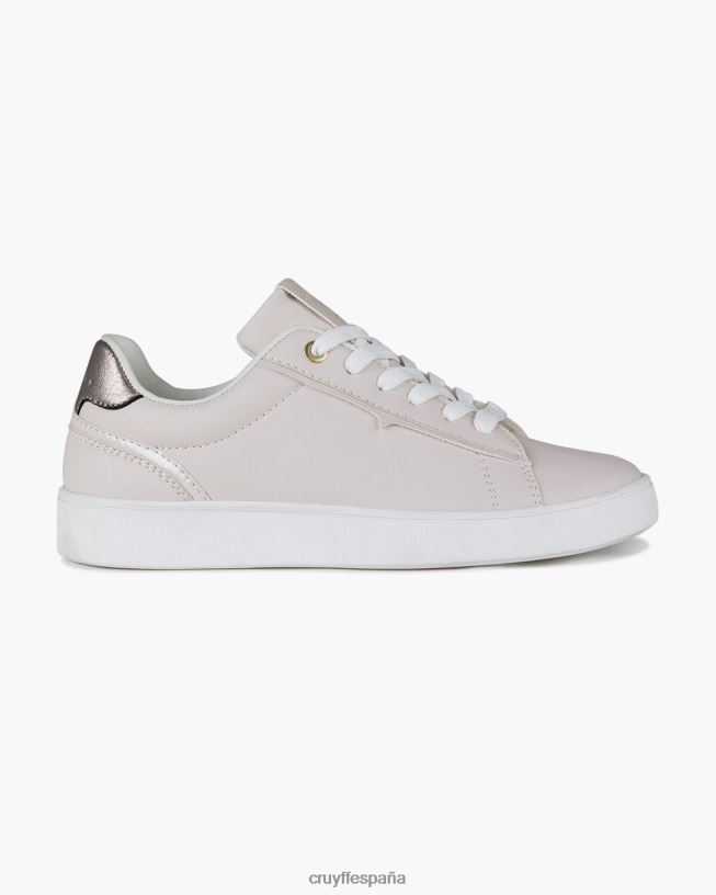 desafío Cruyff mujer crema D6DNB1050 zapatillas
