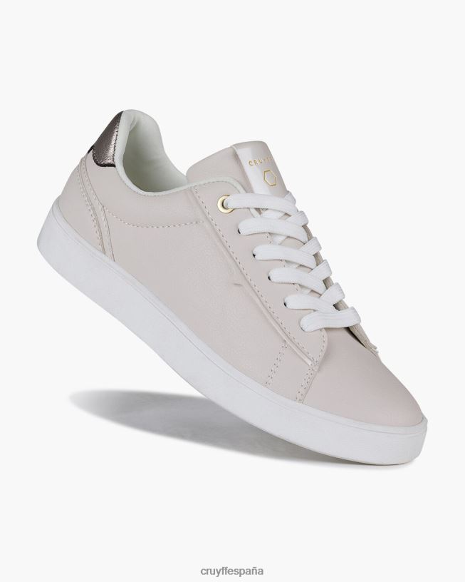 desafío Cruyff mujer crema D6DNB1050 zapatillas