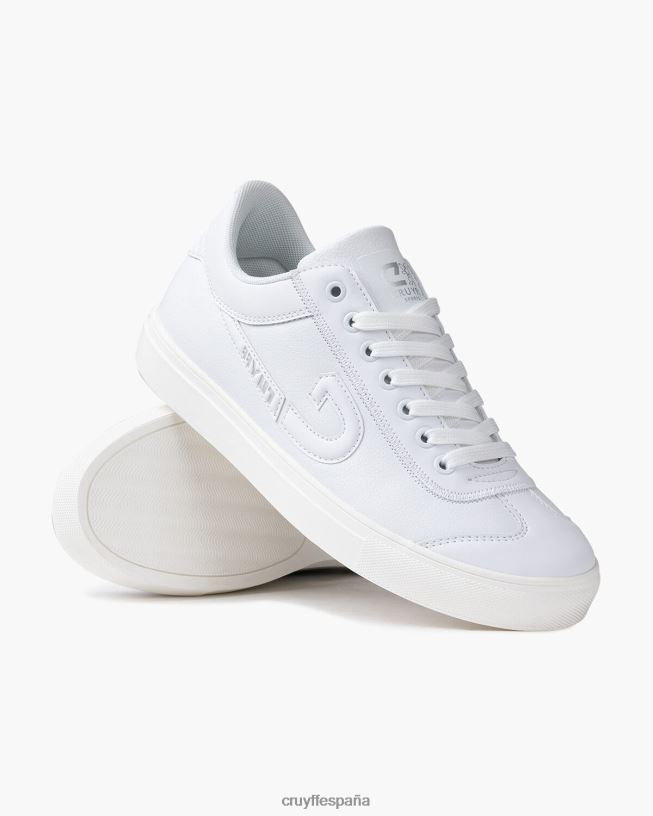 destello Cruyff hombres blanco D6DNB345 zapatillas