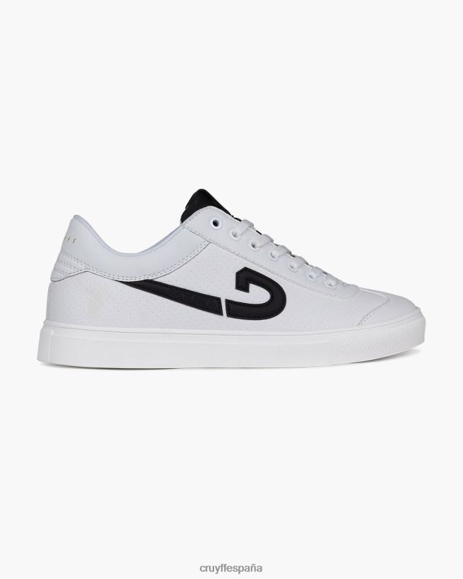 destello Cruyff hombres blanco negro D6DNB623 zapatillas