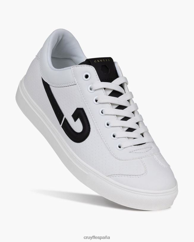 destello Cruyff hombres blanco negro D6DNB623 zapatillas