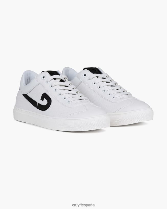 destello Cruyff hombres blanco negro D6DNB623 zapatillas