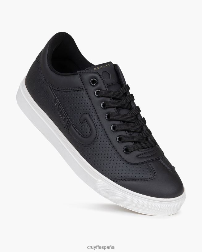 destello Cruyff hombres blanco negro D6DNB625 zapatillas