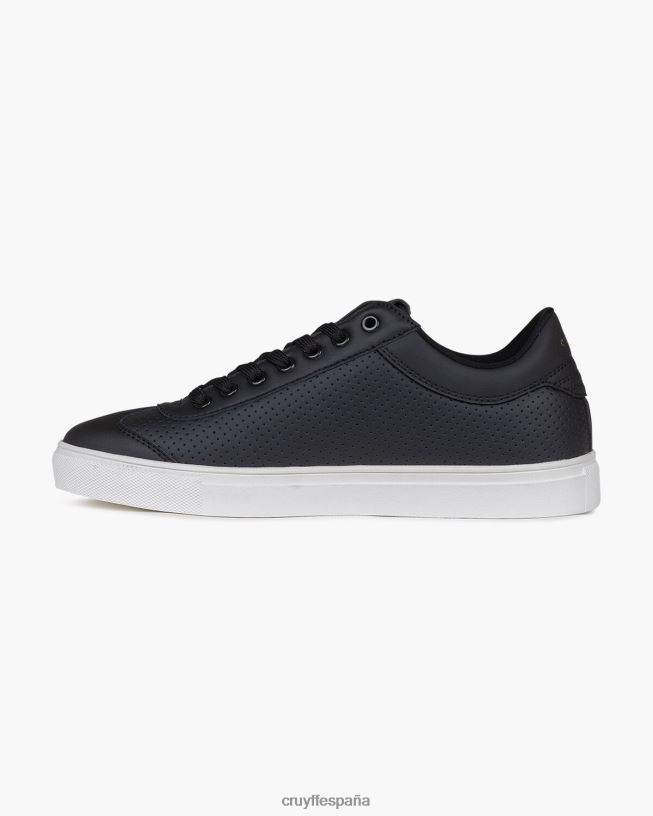 destello Cruyff hombres blanco negro D6DNB625 zapatillas