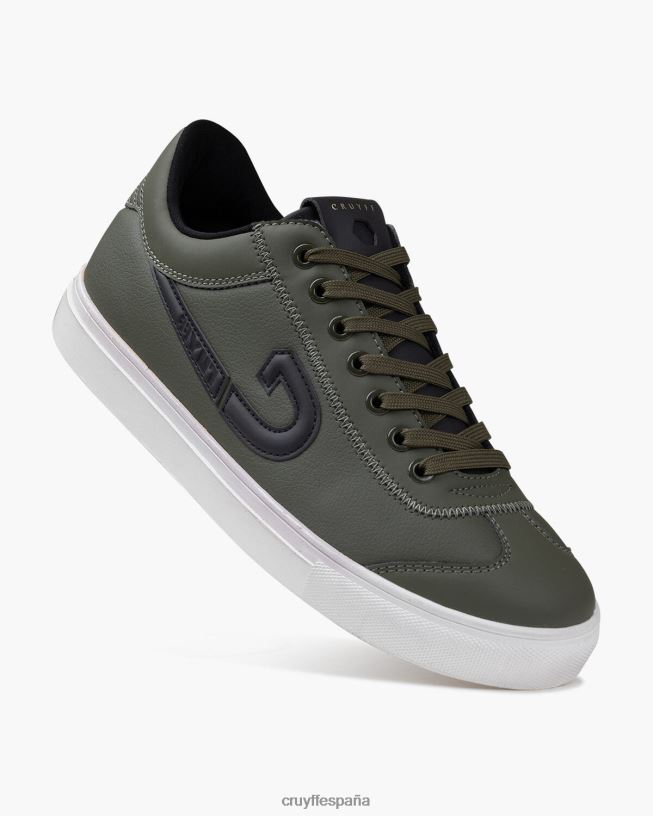 destello Cruyff hombres ejercito verde D6DNB431 zapatillas