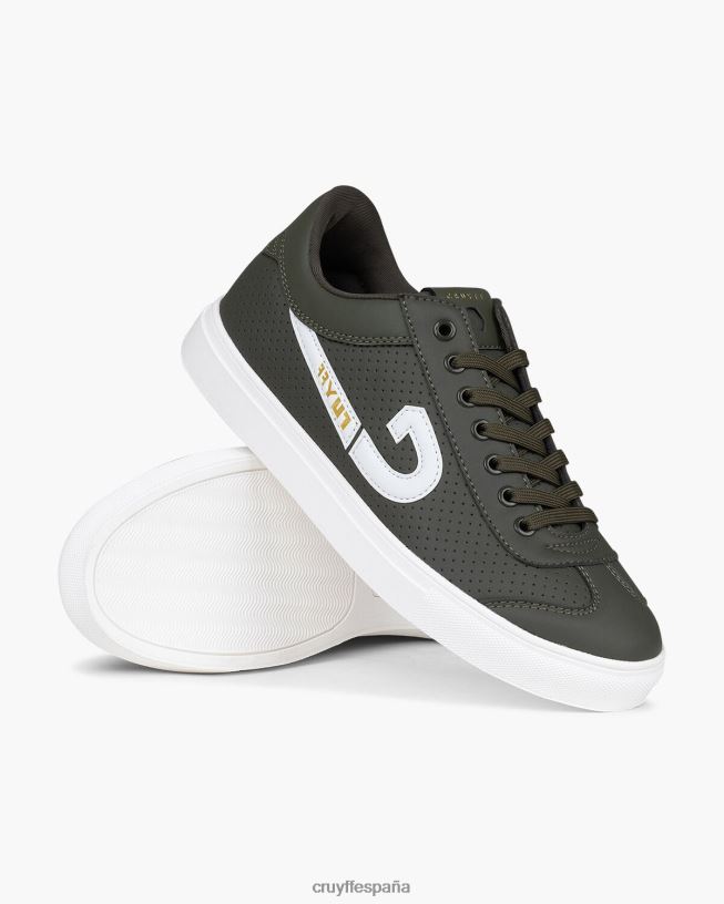 destello Cruyff hombres ejercito verde D6DNB624 zapatillas