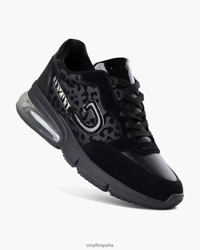 destello de diamante Cruyff mujer negro D6DNB993 zapatillas