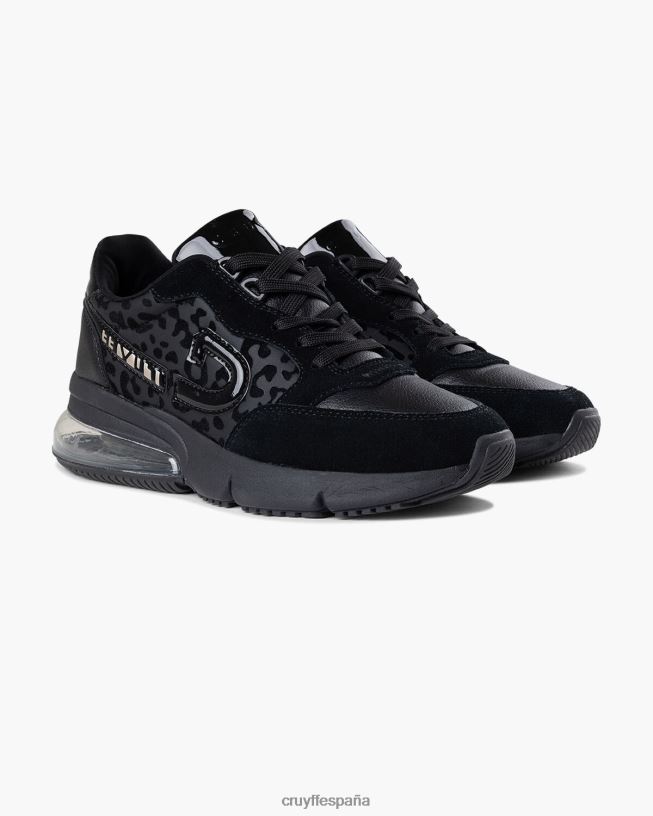 destello de diamante Cruyff mujer negro D6DNB993 zapatillas