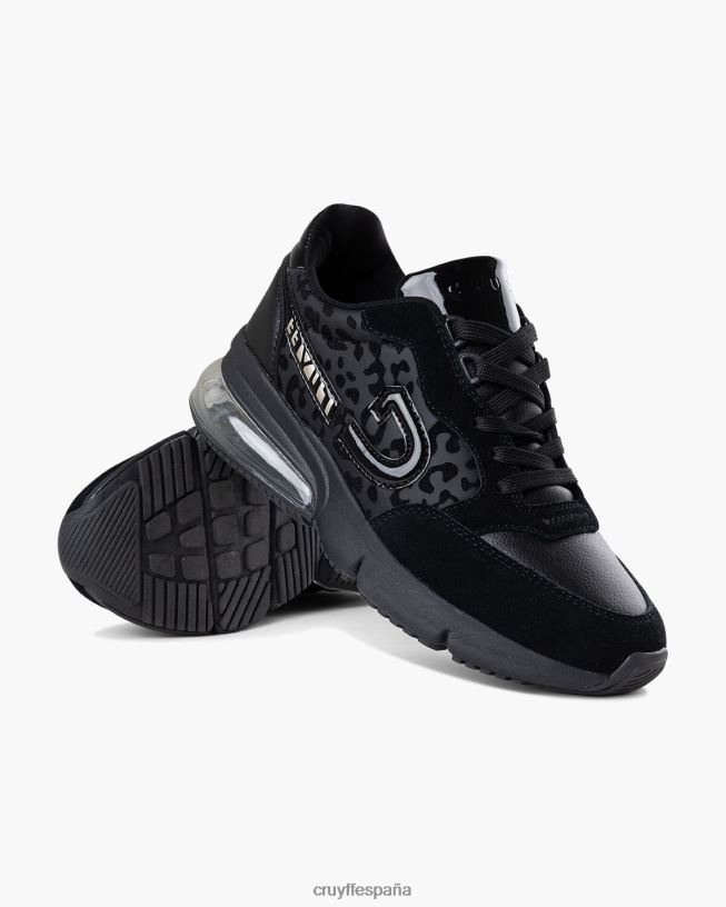 destello de diamante Cruyff mujer negro D6DNB993 zapatillas