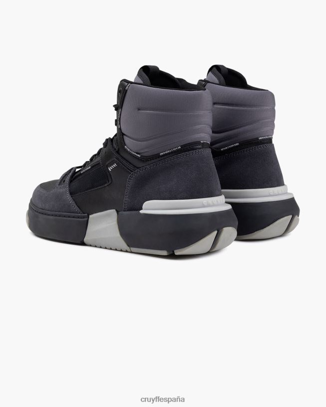 destrozar la cesta Cruyff hombres negro D6DNB453 zapatillas