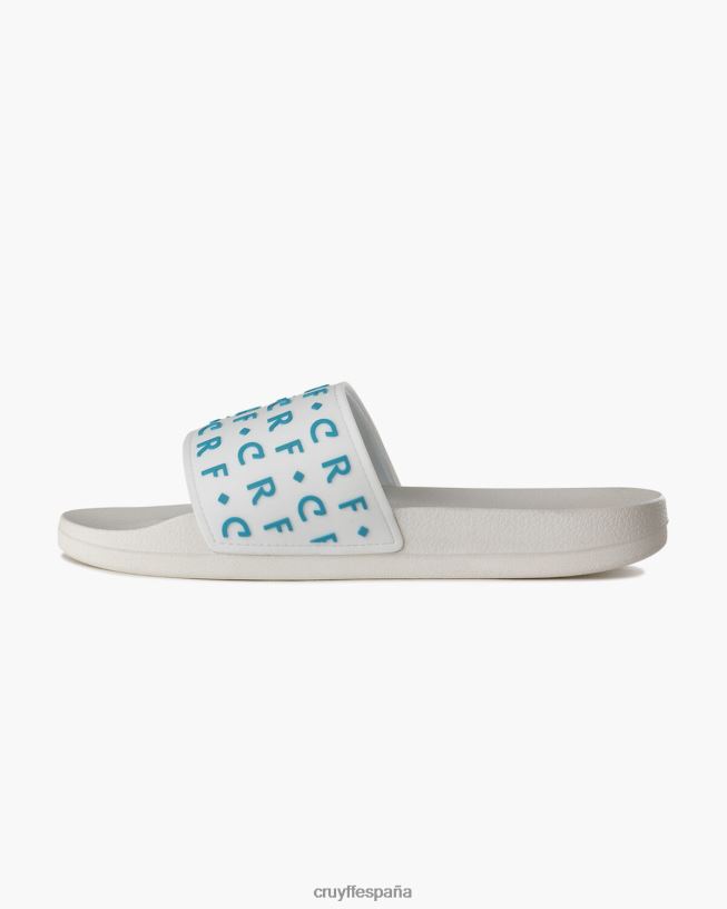diapositiva crf Cruyff hombres blanco azul D6DNB244 diapositivas
