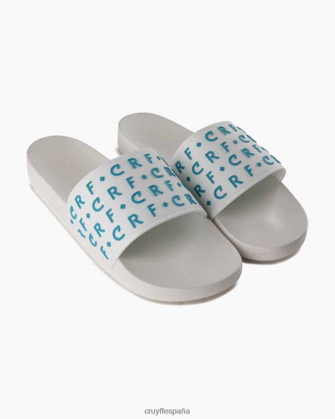 diapositiva crf Cruyff hombres blanco azul D6DNB244 diapositivas