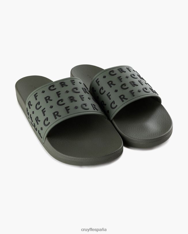 diapositiva crf Cruyff hombres verde oscuro D6DNB246 diapositivas