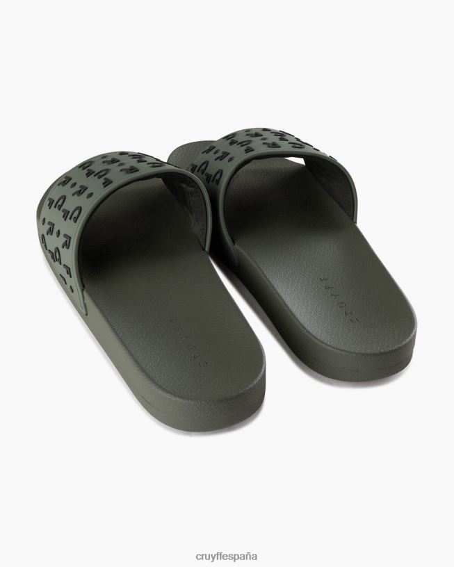 diapositiva crf Cruyff hombres verde oscuro D6DNB246 diapositivas