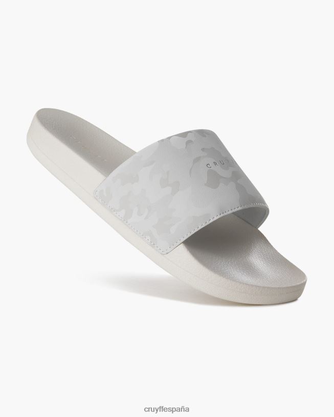 diapositiva de camuflaje Cruyff hombres blanco D6DNB137 diapositivas