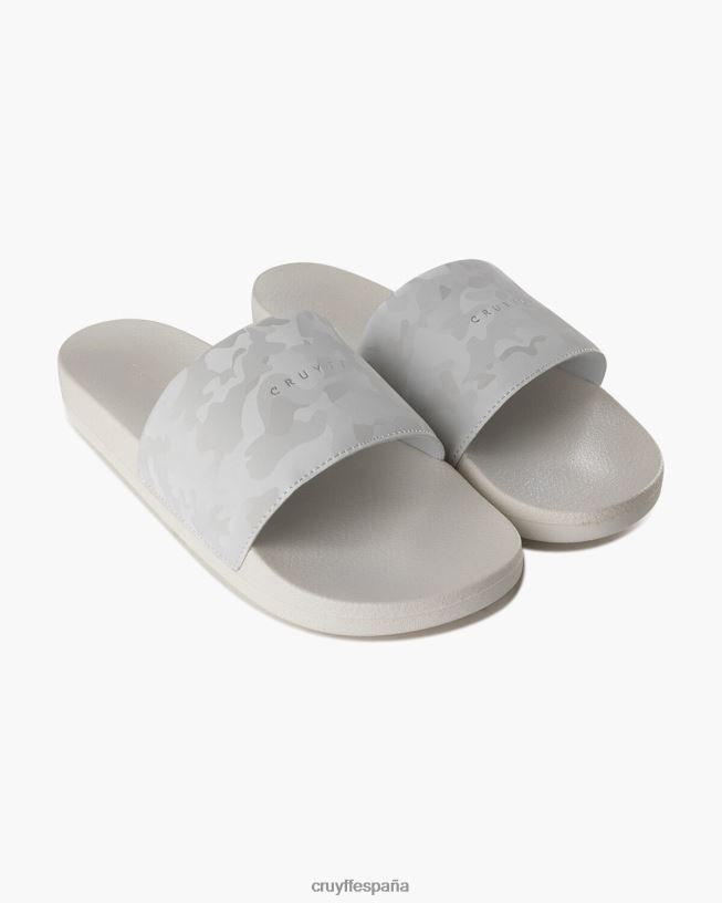 diapositiva de camuflaje Cruyff hombres blanco D6DNB137 diapositivas