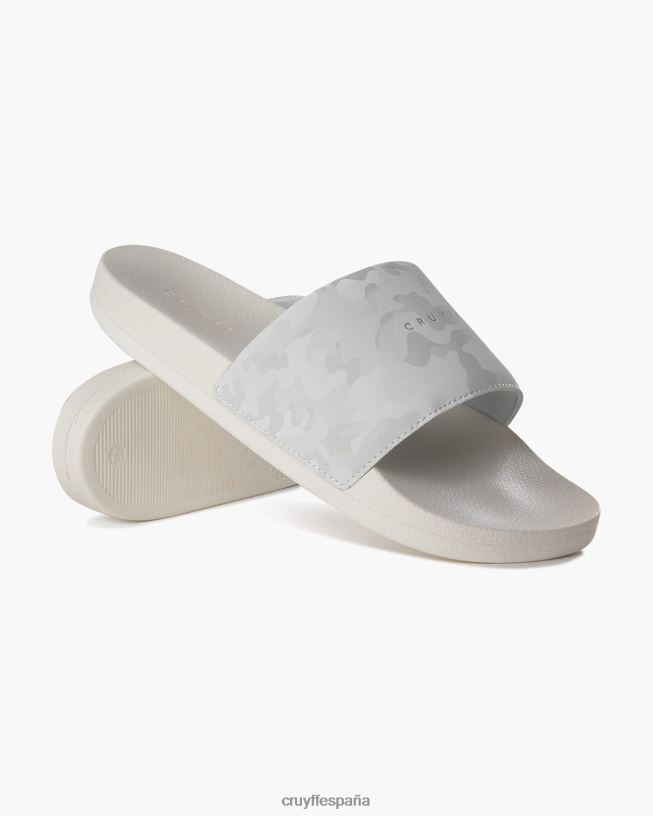 diapositiva de camuflaje Cruyff hombres blanco D6DNB137 diapositivas