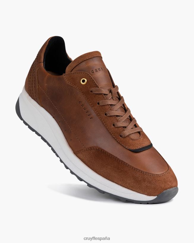 domingo informal Cruyff hombres coñac D6DNB907 zapatillas