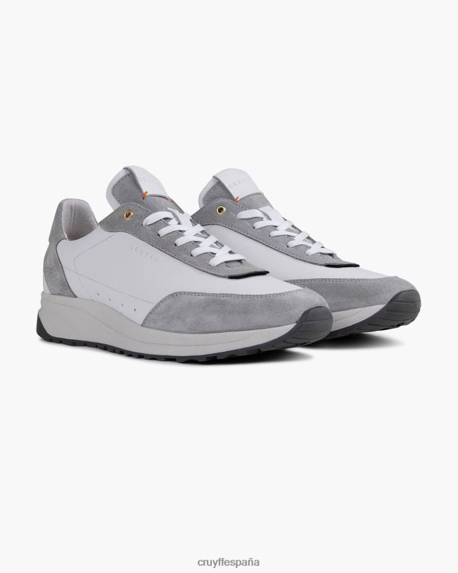 domingo informal Cruyff hombres gris blanco D6DNB905 zapatillas