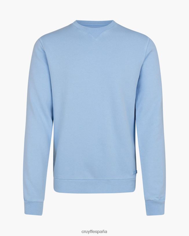eduardo cuello redondo Cruyff hombres azul D6DNB660 suéter