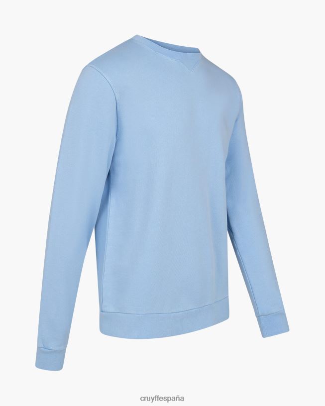 eduardo cuello redondo Cruyff hombres azul D6DNB660 suéter