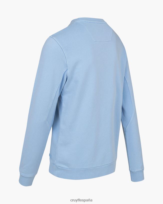 eduardo cuello redondo Cruyff hombres azul D6DNB660 suéter