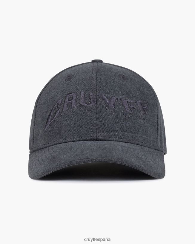 eduardo gorra de lanzador Cruyff unisexo negro D6DNB1279 gorra
