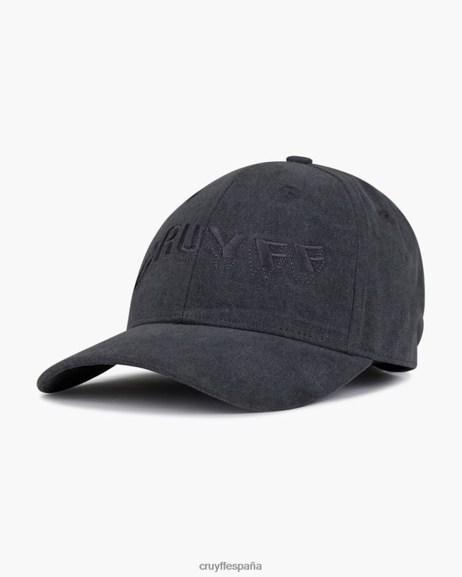 eduardo gorra de lanzador Cruyff unisexo negro D6DNB1279 gorra