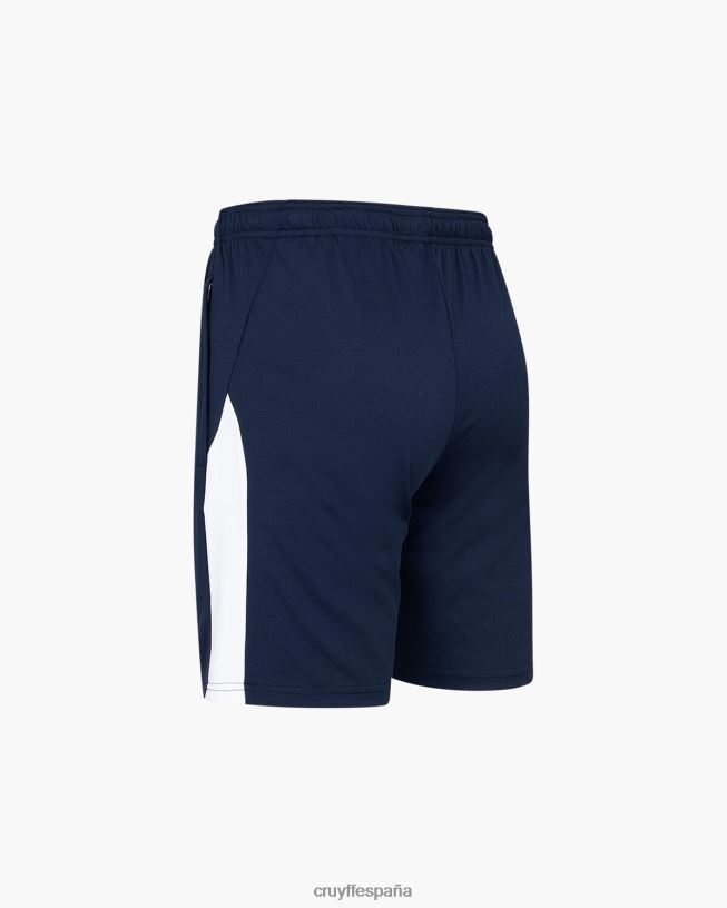 giro tecnológico corto Cruyff hombres azul marino/blanco D6DNB654 bermudas