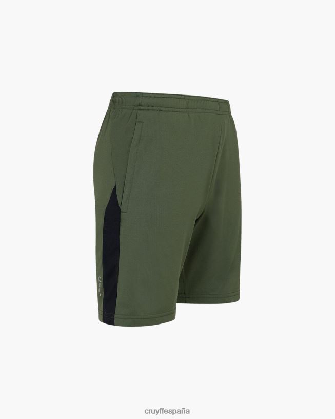 giro tecnológico corto Cruyff hombres verde/negro D6DNB653 bermudas