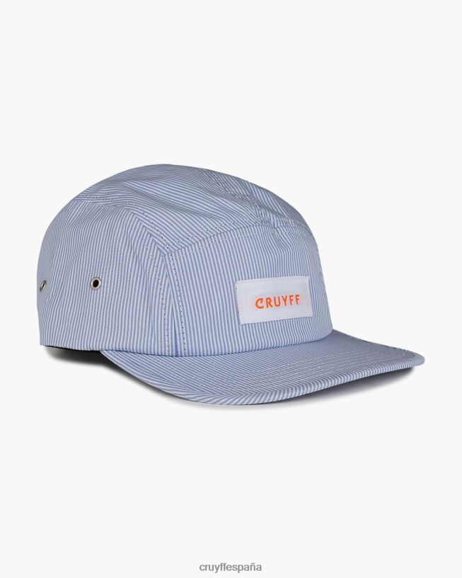 gorra bruno de 5 paneles Cruyff unisexo Armada D6DNB1287 gorra