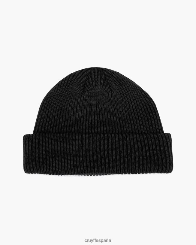 gorro basco bicolor Cruyff unisexo negro D6DNB1263 gorro