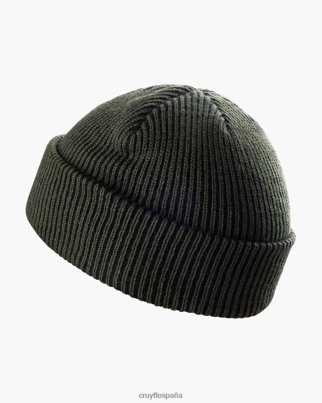 gorro basco bicolor Cruyff unisexo verde D6DNB1264 gorro