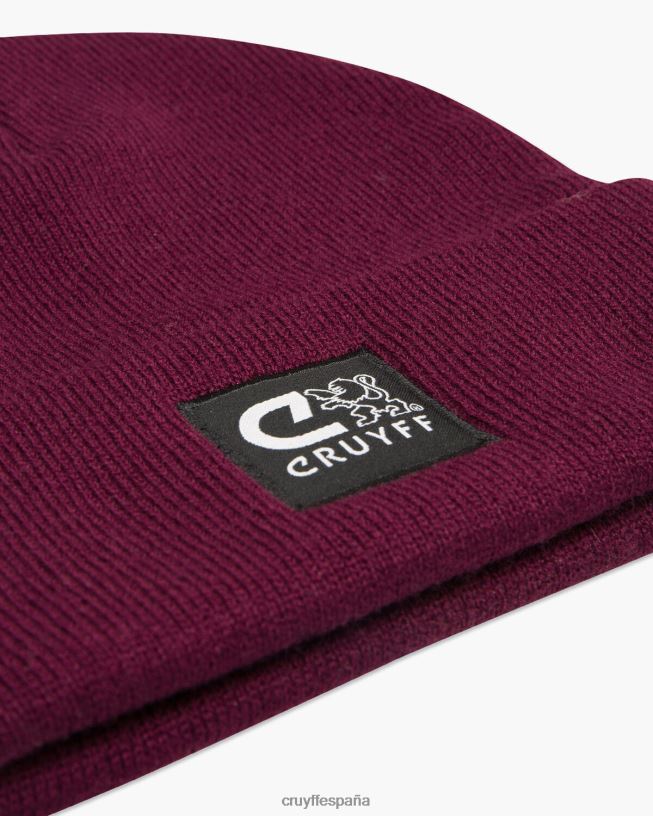gorro hernandez Cruyff unisexo Burdeos D6DNB1304 gorro