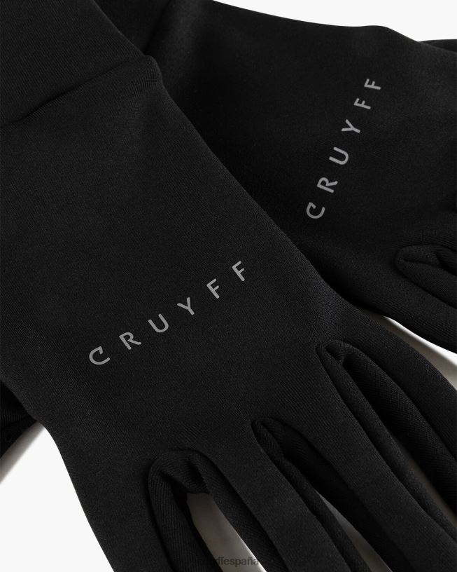 guante enzo Cruyff unisexo negro D6DNB1237 guante
