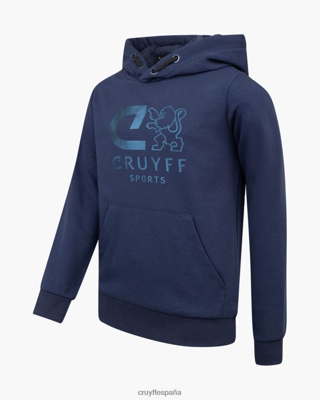 hacer sudadera con capucha Cruyff júnior azul real D6DNB1106 sudadera