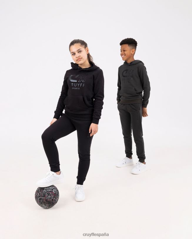 hacer sudadera con capucha Cruyff júnior negro D6DNB1114 sudadera