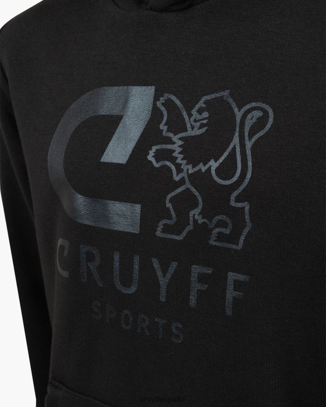 hacer sudadera con capucha Cruyff júnior negro D6DNB1114 sudadera