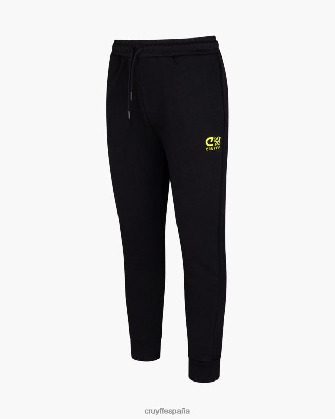 hacer traje Cruyff hombres amarillo negro D6DNB535 trajes