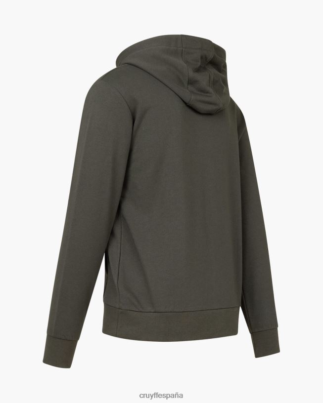 hacer traje Cruyff hombres ejercito verde D6DNB328 trajes