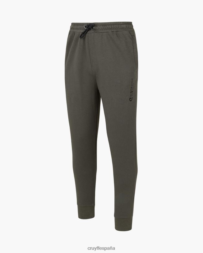 hacer traje Cruyff hombres ejercito verde D6DNB328 trajes