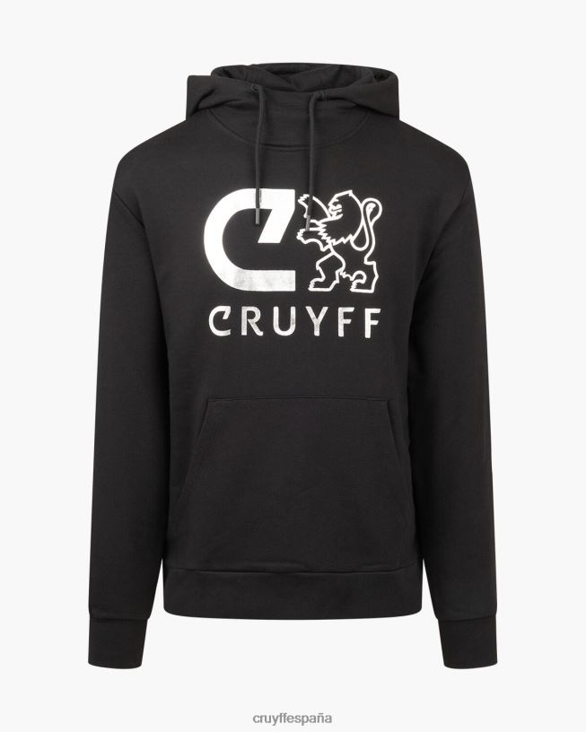 hacer traje Cruyff hombres negro/plata D6DNB612 trajes