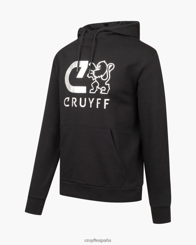 hacer traje Cruyff hombres negro/plata D6DNB612 trajes