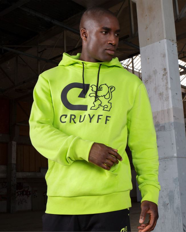 hacer traje Cruyff hombres verde/negro D6DNB536 trajes