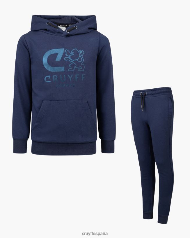 hacer traje Cruyff júnior azul real D6DNB1102 trajes