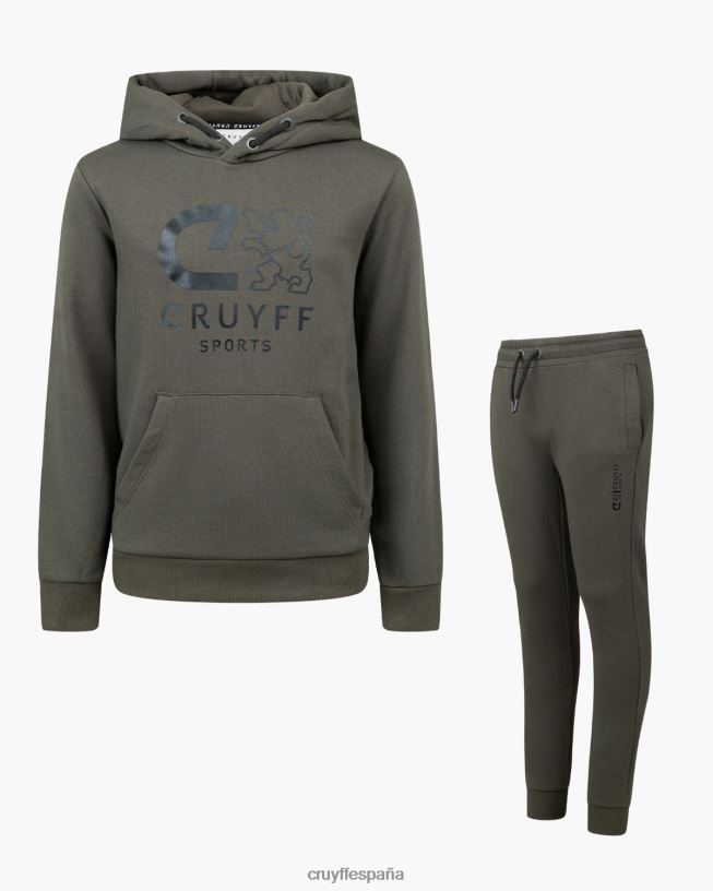 hacer traje Cruyff júnior ejercito verde D6DNB1101 trajes