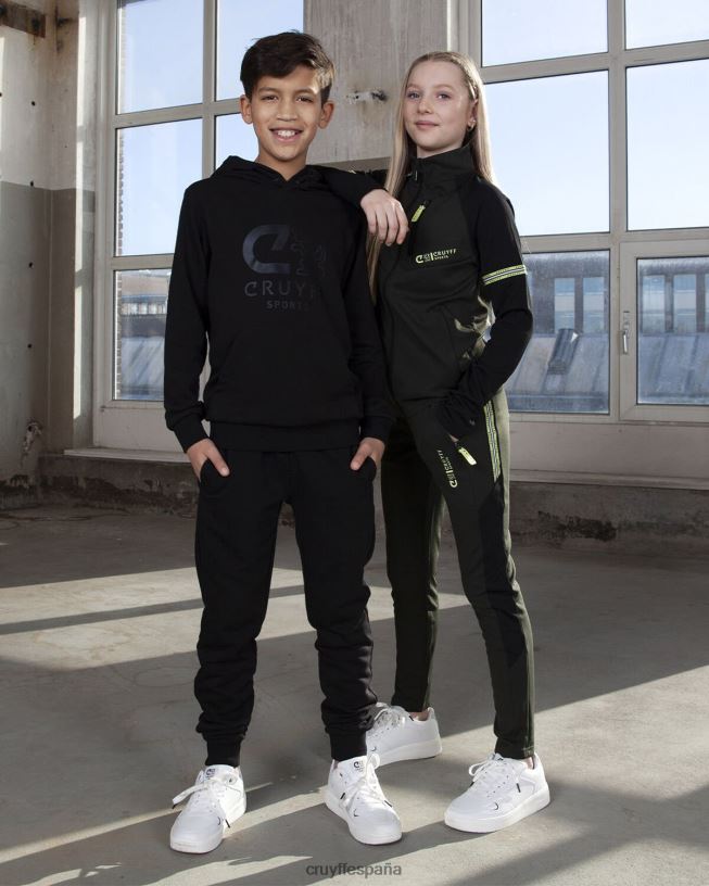 hacer traje Cruyff júnior negro D6DNB1120 trajes